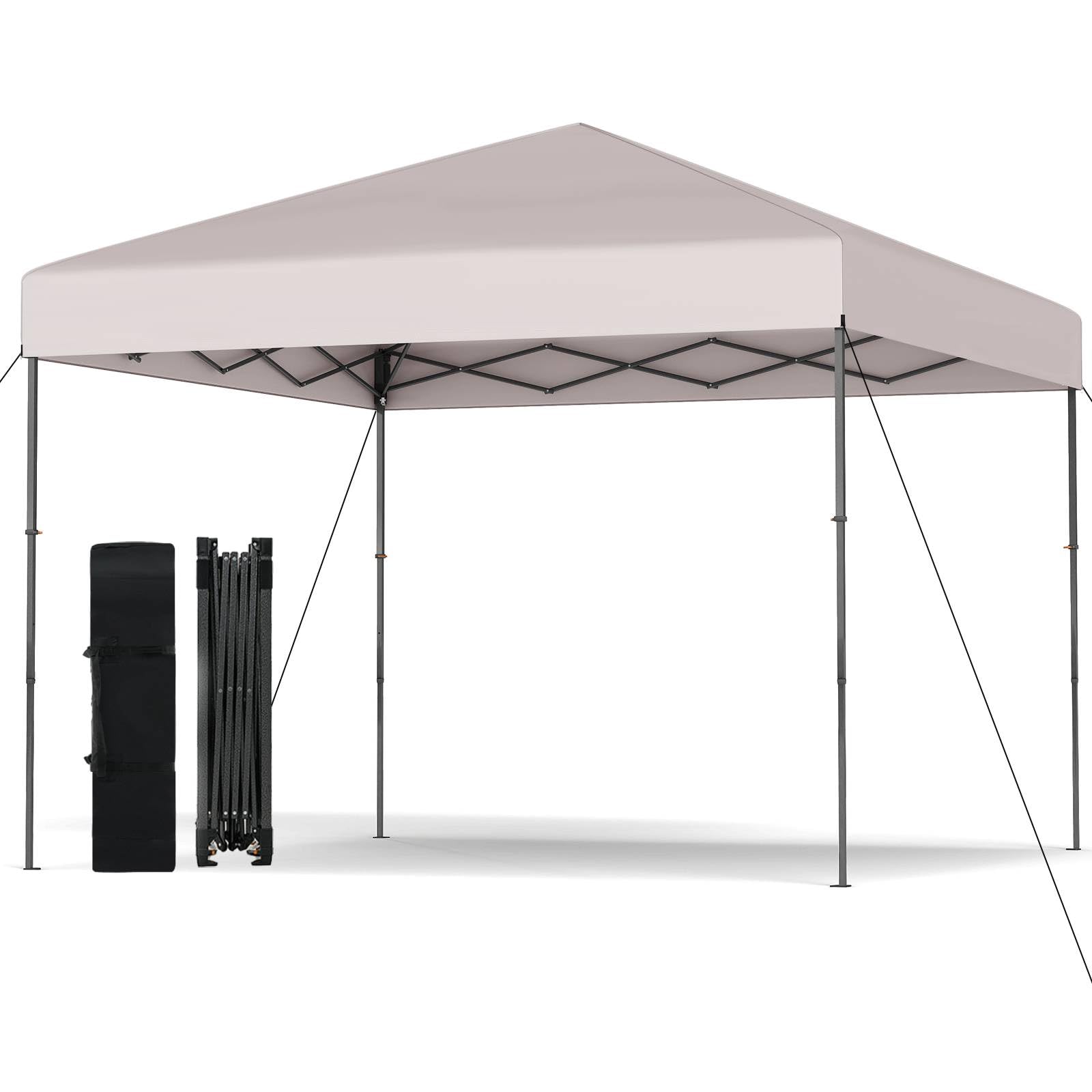 Tangkula 10x10 FT Pop Up Canopy for Beach Party Event Camping